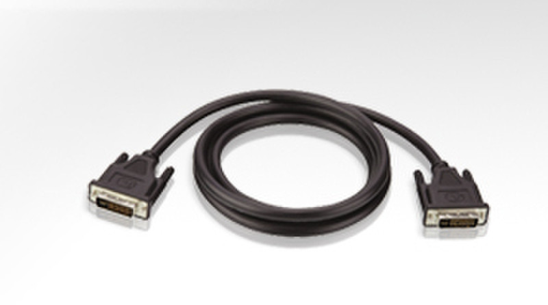 Aten DVI-I KVM Cable 1.8m Schwarz Tastatur/Video/Maus (KVM)-Kabel
