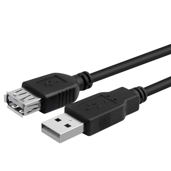 eForCity 674082 4.6м USB A USB A Черный кабель USB