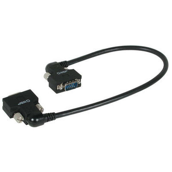 C2G 25ft VGA270 HD15 M/M UXGA Monitor Cable 7.62m VGA (D-Sub) VGA (D-Sub) Schwarz VGA-Kabel