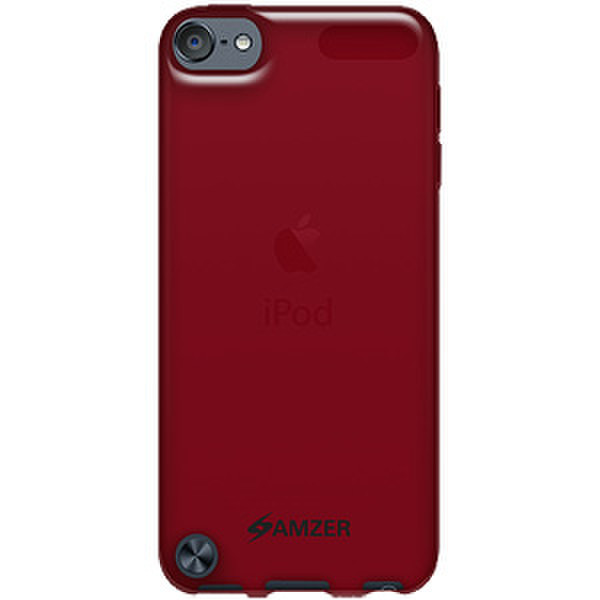 Amzer AMZ94908 Skin case Rot, Durchscheinend MP3/MP4-Schutzhülle