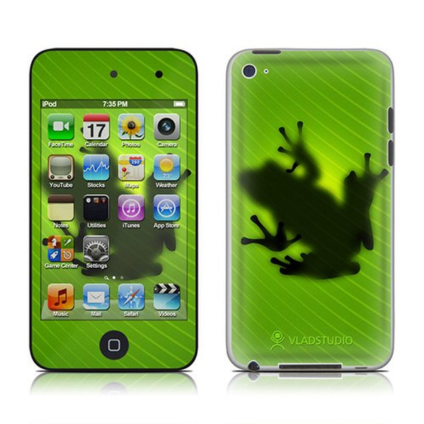 DecalGirl AIT4-FROG Cover Black,Green MP3/MP4 player case