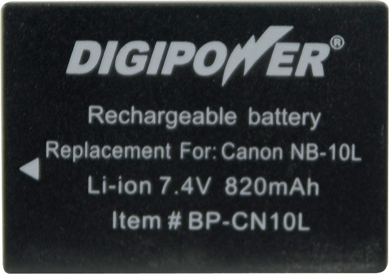 Digipower BP-CN10L Литий-ионная 820мА·ч 7.4В аккумуляторная батарея