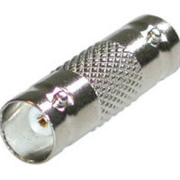 C2G BNC F/F In-line Coupler BNC F/F Silver wire connector