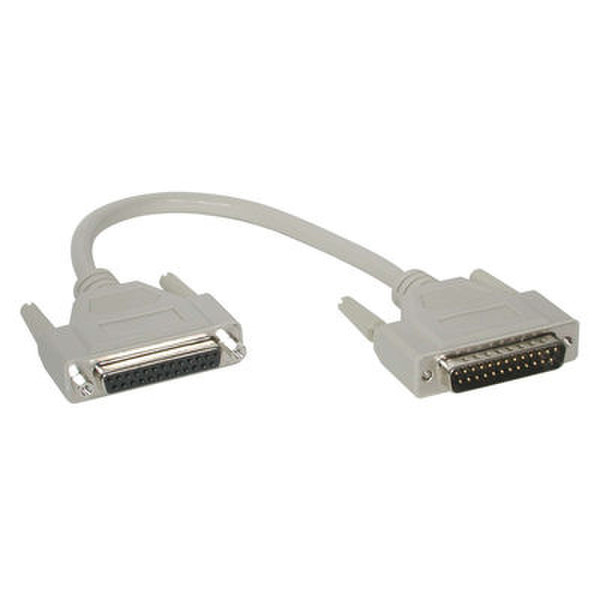 C2G 10ft DB25 M/F Extension Cable DB25M DB25F Grau Kabelschnittstellen-/adapter