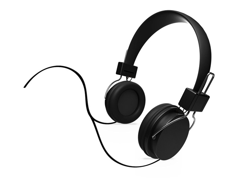 iHip IP-DJZ16-BK Ohraufliegend Kopfband Schwarz Kopfhörer