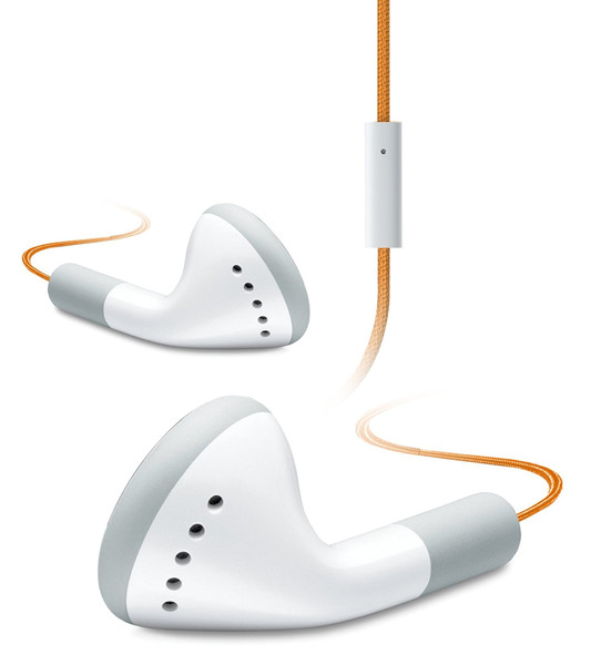 iHip IP-IV-NOR Binaural im Ohr Weiß Mobiles Headset