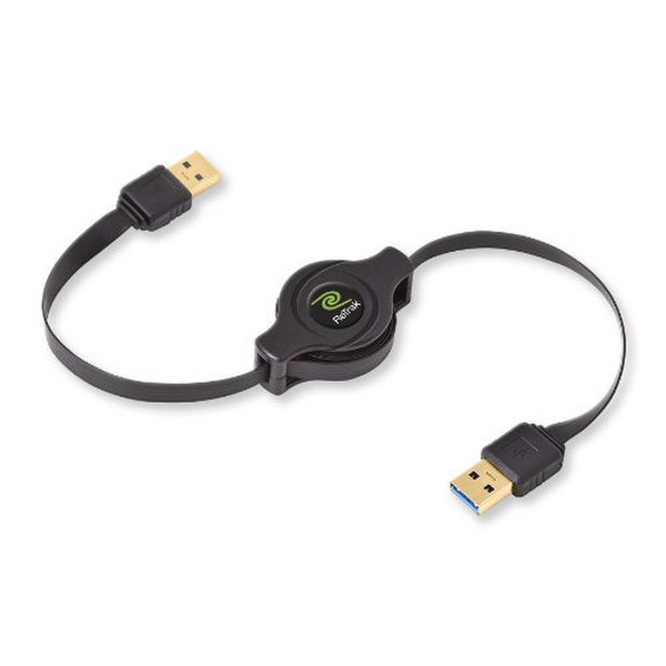 ReTrak ETCABLERU3A 1м USB A USB A Черный кабель USB