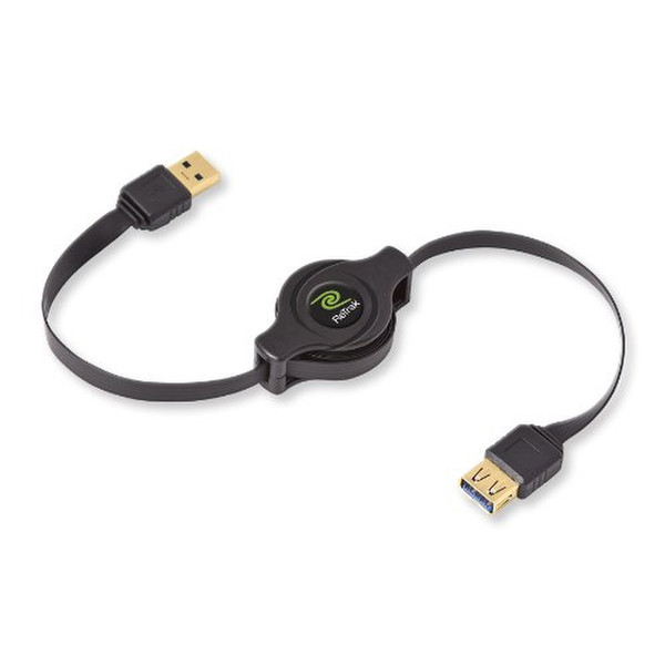 ReTrak ETCABLERU3X 1м USB A USB A Черный кабель USB