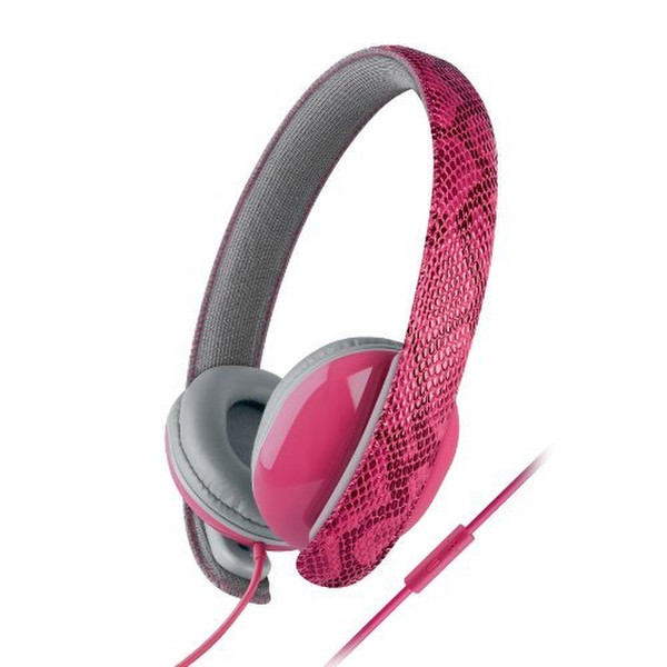 Merkury Innovations UB-HM100-652 Binaural Head-band Pink mobile headset