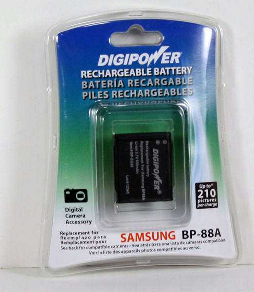Digipower BP-SG88 Литий-ионная 650мА·ч 3.7В аккумуляторная батарея