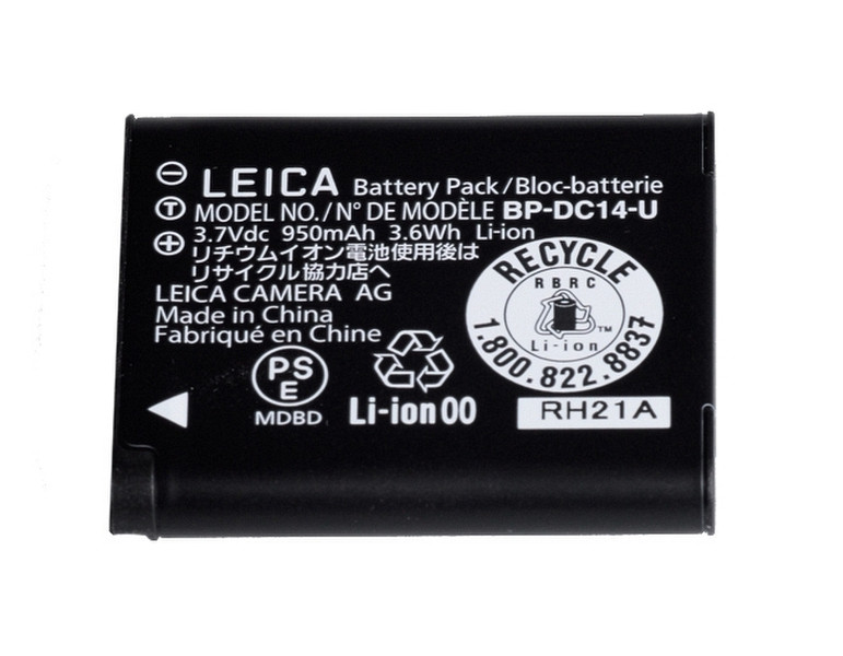 Leica 18536 Литий-ионная 950мА·ч 3.7В аккумуляторная батарея