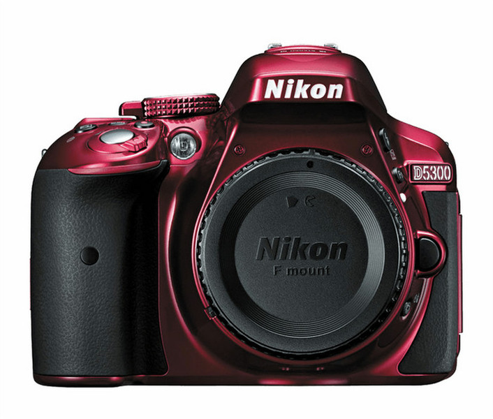 Nikon D5300 24.2MP CMOS 6000 x 4000pixels Red