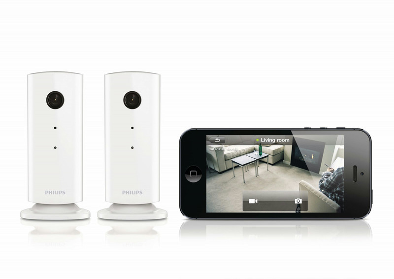 Philips M100G/37 IP security camera Для помещений Преступности и Gangster Белый камера видеонаблюдения