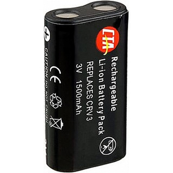 CTA Digital DB-CRV3 Lithium-Ion 1500mAh 3V rechargeable battery