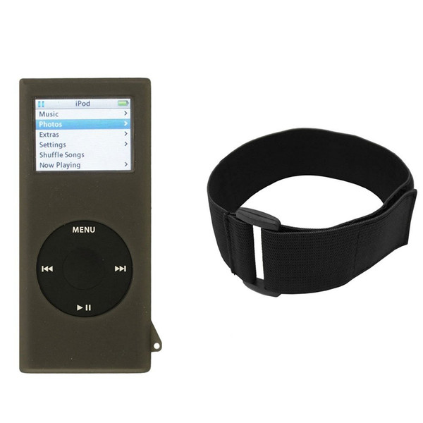 CTA Digital IP-H2NBL Skin case Black MP3/MP4 player case