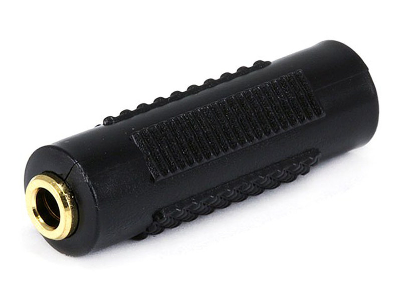 Monoprice 107229 3.5mm 3.5mm Черный, Золотой кабельный разъем/переходник