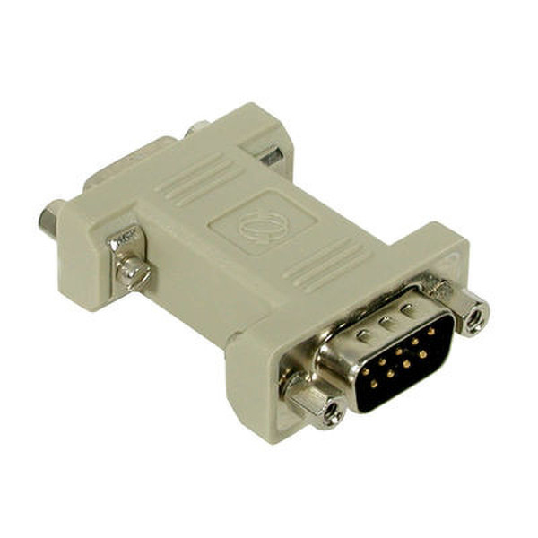 C2G DB9 M/F Null Modem Adapter DB9 DB9 Серый кабельный разъем/переходник