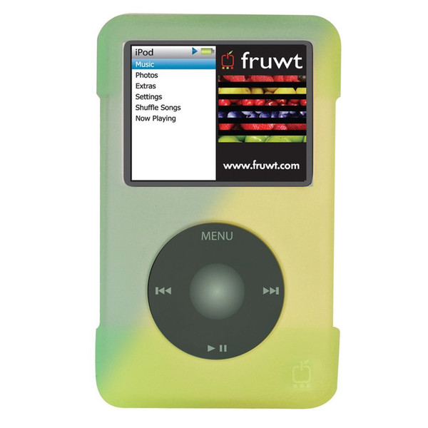 Fruwt FMPC80GRN Border case Зеленый, Желтый чехол для MP3/MP4-плееров