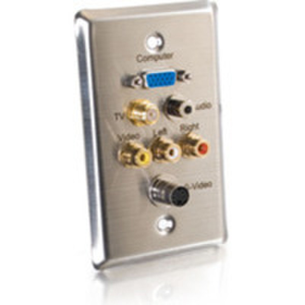 C2G Audio/Video Wall Plate