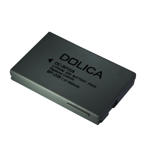 Dolica DC-BP208 Lithium-Ion 850mAh 7.4V rechargeable battery