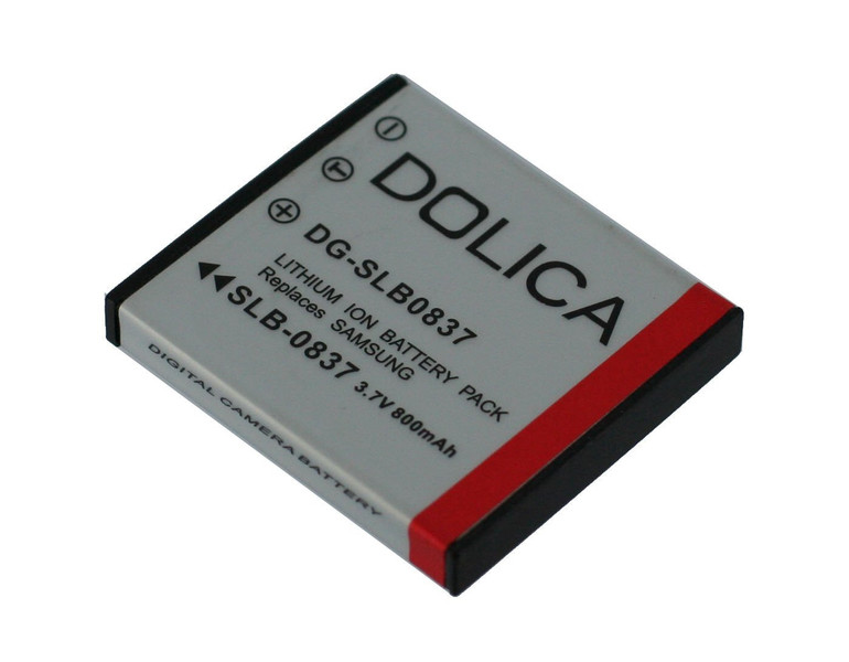 Dolica DG-SLB0837 Lithium-Ion 800mAh 3.7V Wiederaufladbare Batterie