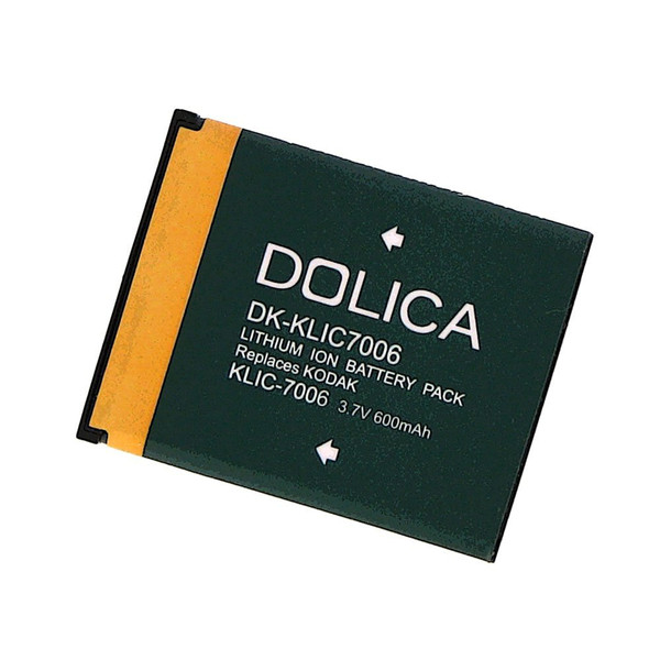 Dolica DK-KLIC7006 Lithium-Ion 600mAh 3.7V Wiederaufladbare Batterie