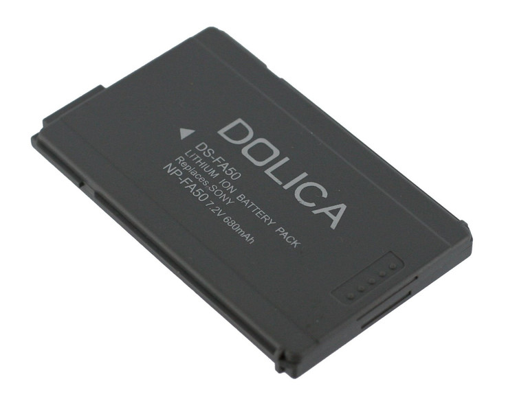 Dolica DS-FA50 Lithium-Ion 680mAh 7.2V Wiederaufladbare Batterie
