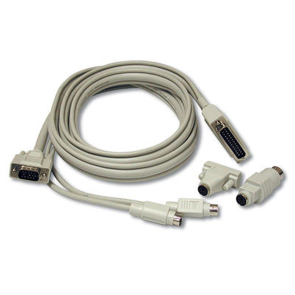 C2G 2m KVM Cable Kit for Raritan MasterConsole MX4 2m Grau Tastatur/Video/Maus (KVM)-Kabel