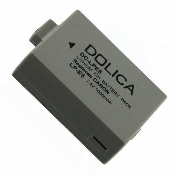 Dolica DC-LPE5 Lithium-Ion 1000mAh 7.4V Wiederaufladbare Batterie