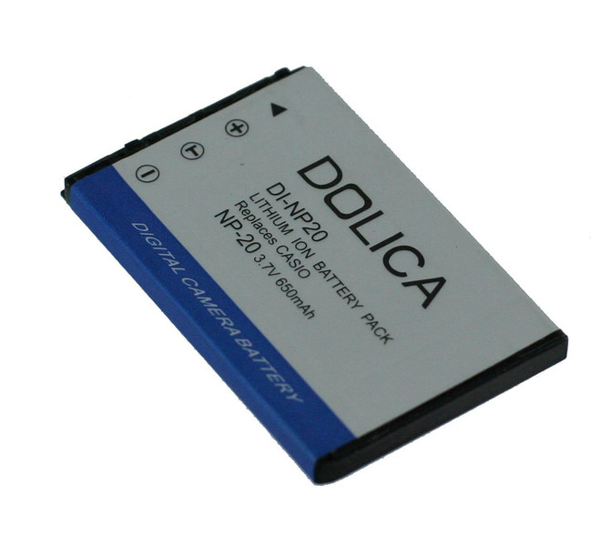 Dolica DI-NP20 Литий-ионная 650мА·ч 3.7В аккумуляторная батарея