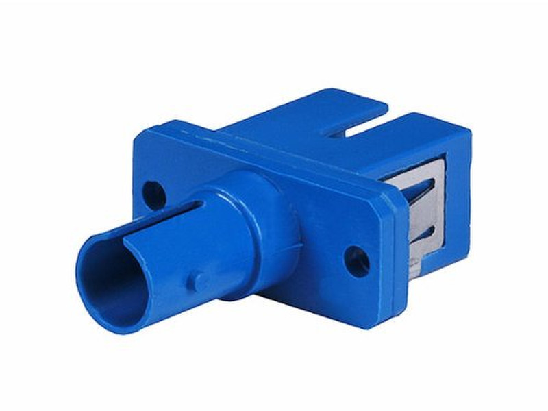 Monoprice 102648 SC/ST Blue fiber optic adapter
