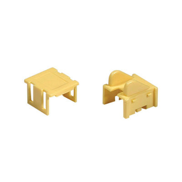 C2G RJ45 Cat5 Patch Cord Boot Yellow 25pk