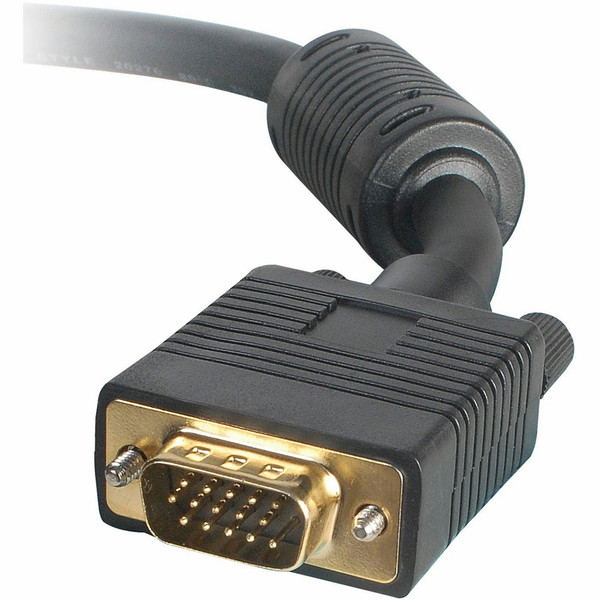 Monoprice 103621 7.6м VGA (D-Sub) VGA (D-Sub) Черный VGA кабель