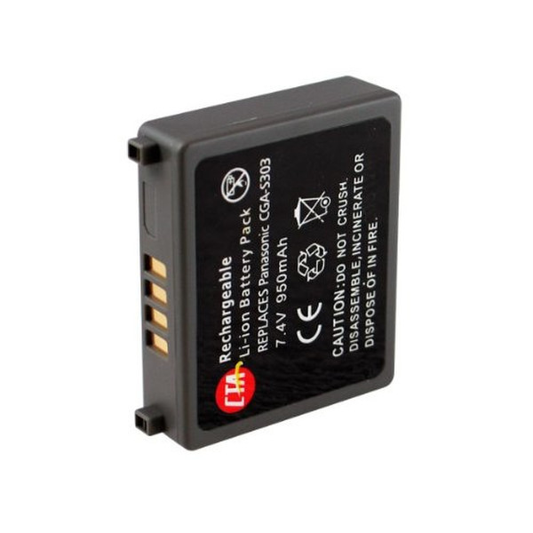 CTA Digital DB-S303 Lithium-Ion 950mAh 7.4V rechargeable battery