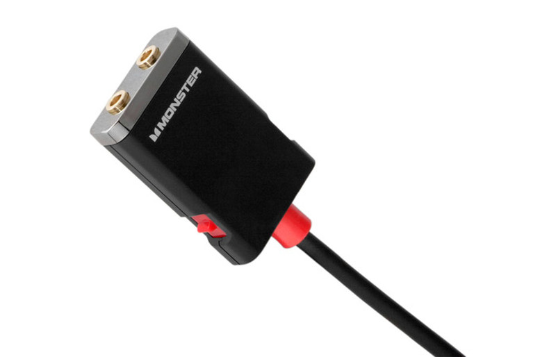 Monster Cable iSplitter 1000 Cable splitter Black,Gold,Red,Silver