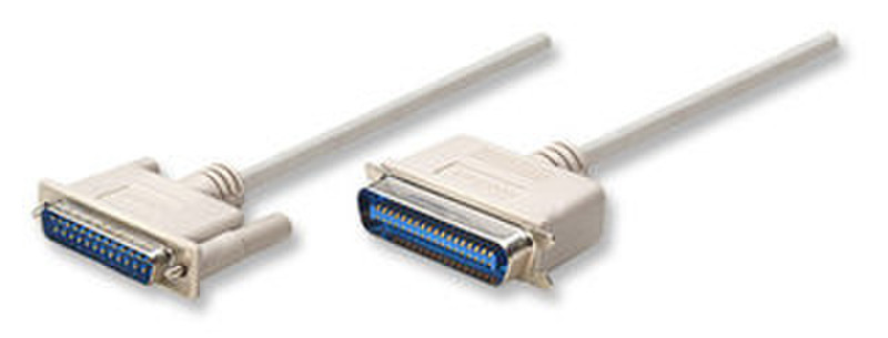 Manhattan Printer Cable, 4.5m 4.5м Серый кабель для принтера