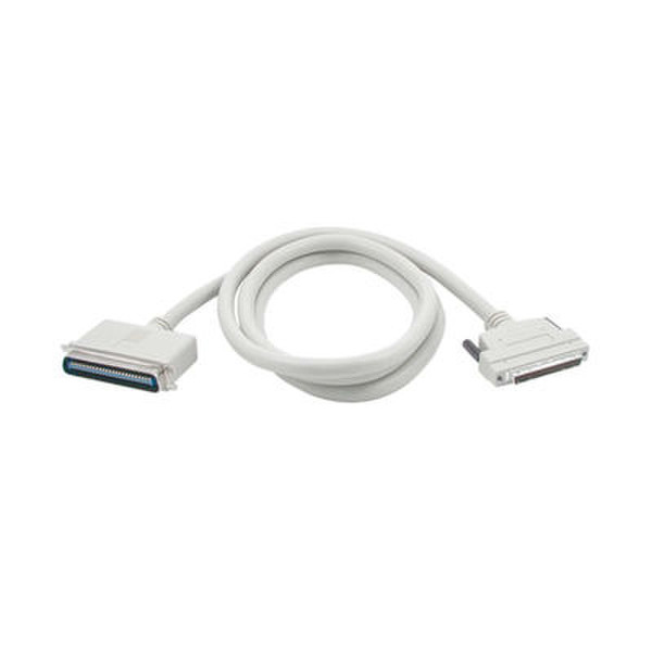 C2G 3ft SCSI-3 MD68M (Thumbscrew) to SCSI-1 C50M Cable 0.91m White SCSI cable