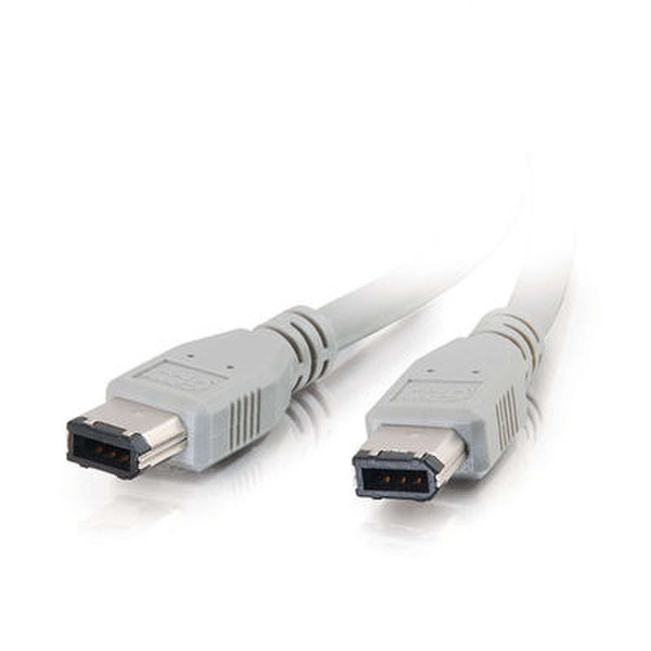 C2G 3m IEEE-1394 Firewire® Cable 6-pin/6-pin 3m Grey firewire cable