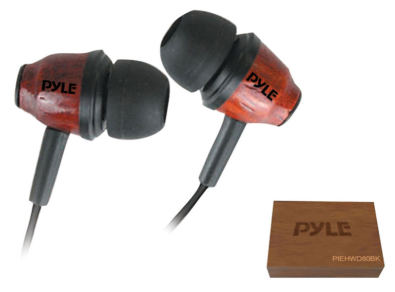 Pyle PIEHWD80DK Intraaural In-ear Black,Red headphone