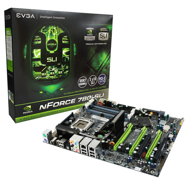 EVGA nForce 780i SLI Socket T (LGA 775) ATX Motherboard