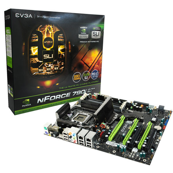 EVGA nForce 790i Ultra SLI Socket T (LGA 775) ATX Motherboard
