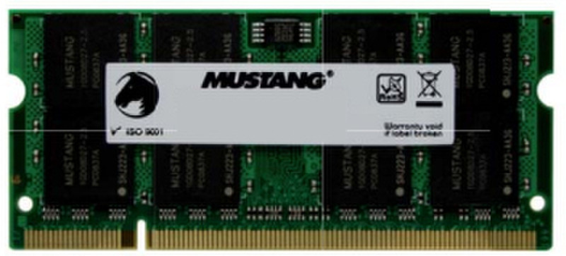 Mustang 2GB SO-DIMM DDR2-PC4200 533MHz CL4 2GB DDR2 533MHz memory module