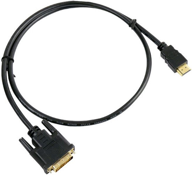 Pyle PHDMDVI3 HDMI DVI Черный кабельный разъем/переходник
