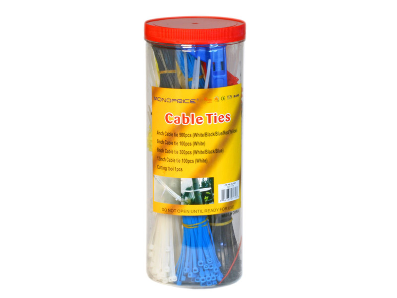 Monoprice 5779 Multicolour 1000pc(s) cable tie