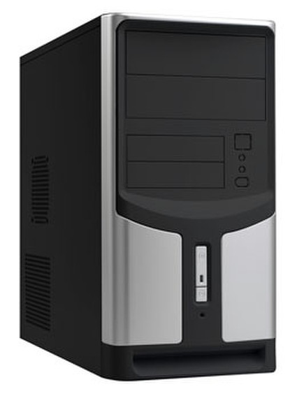 Linkworld Geh MIDI 437-12 420W Midi-Tower 420W Black,Silver computer case