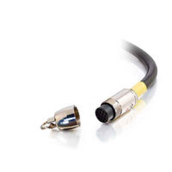 C2G 15ft RapidRun™ PC Runner - CL2 Rated 4.5m Black coaxial cable