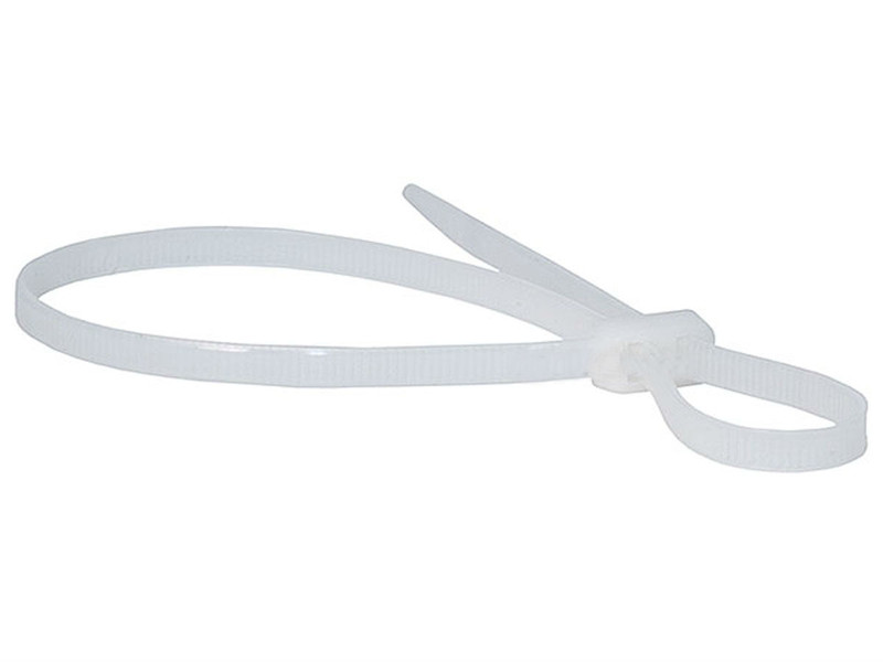 Monoprice 105806 White 100pc(s) cable tie