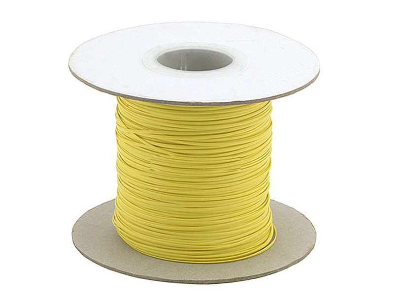 Monoprice 101412 Metal,Vinyl Yellow 1pc(s) cable tie