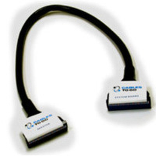 C2G 36in Go!Mod Molded Round 1-Device Ultra ATA133 EIDE Cable - Black Black SATA cable