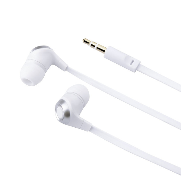 eForCity 310268 Intraaural In-ear White headphone